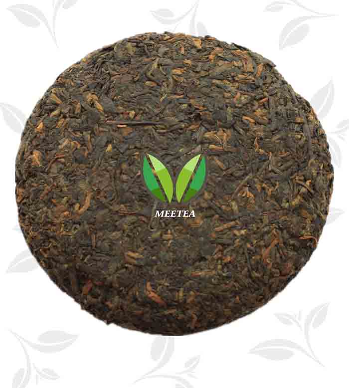 tea factory Compressed Fermented Ripe Pu-erh Cake